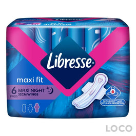 Libresse Maxi Night Wing 32cm 6s Small Pack - Feminine Care